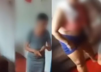 Vídeo revoltante mostra idosa com deficiência sendo agredida no interior do amazonas