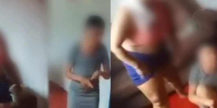 Vídeo revoltante mostra idosa com deficiência sendo agredida no interior do amazonas