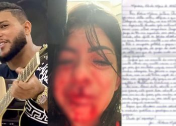 Leia a carta feita pela mulher que voltou atrás e ajudou a liberar cantor acusado de agredi-la