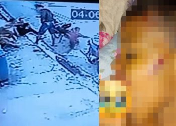 Atropela e foge: motociclista deixa criança ferida em Tefé. Veja o vídeo