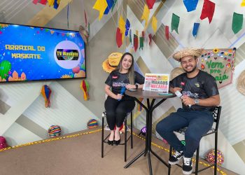 Alegria que contagia no Arraial do Maskate