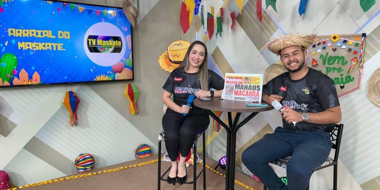 Alegria que contagia no Arraial do Maskate