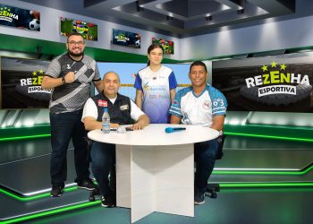 Gety Maciel e Emilly Carolinne numa ReZEnha Esportiva com Gilmar Couto