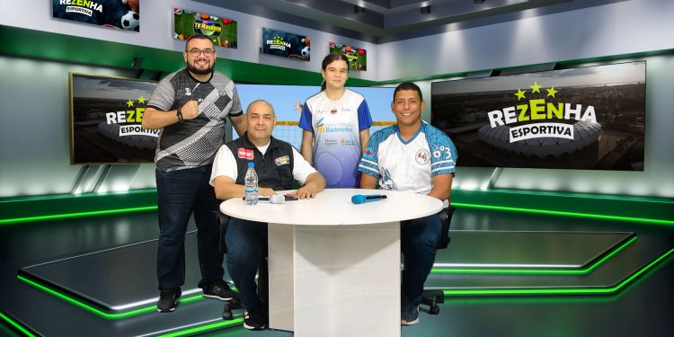 Gety Maciel e Emilly Carolinne numa ReZEnha Esportiva com Gilmar Couto