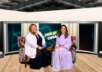 Maria Santa recebe a Musicoterapeuta Fernanda Sena no programa Pra Cima