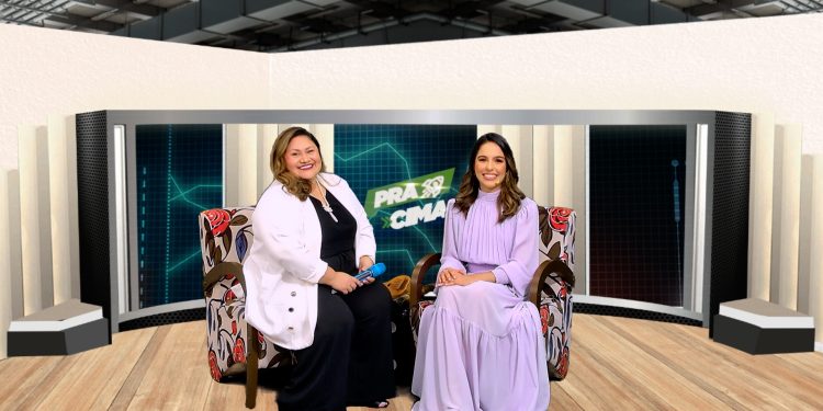 Maria Santa recebe a Musicoterapeuta Fernanda Sena no programa Pra Cima
