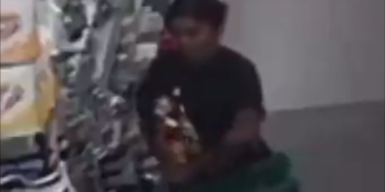 “Larissinha gulosa”. Furtou pacotes de café e escondeu na perseguida. Veja o vídeo