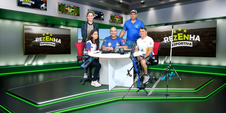 Uma ReZenha com os atletas do Tiro com arco