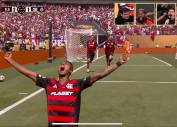 DE VIRADA: Flamengo vence o Chelsea por 3 a 1 na Filadélfia e lidera grupo no Mundial de Clubes