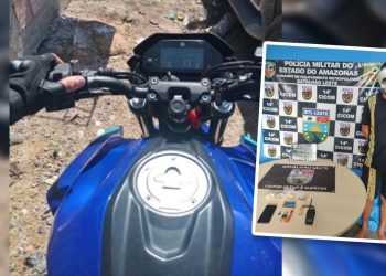 Com droga e radinho para se comunicar com a bandidagem, jovem é preso no São José