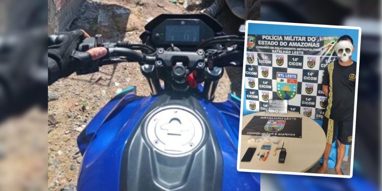 Com droga e radinho para se comunicar com a bandidagem, jovem é preso no São José