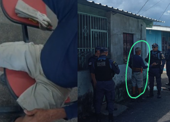 Tentou ligar o “gato” e foi flagrado por funcionários da concessionária de energia. Veja o vídeo