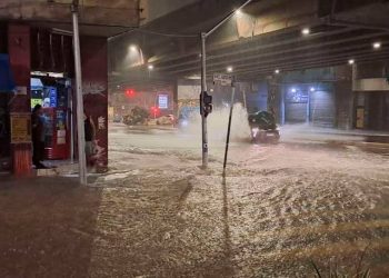 Temporal alaga Manaus desde a noite de sábado