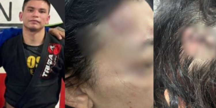 Polícia inicia buscas para prender lutador de Jiu-Jitsu que espancou a ex em Manaus; VEJA