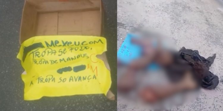 Restos que faltavam do corpo do 'Argentino' são achados em Manaus com cartazes