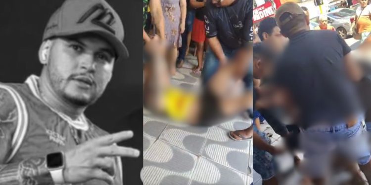 Vídeo mostra desespero de populares tentando salvar empresário baleado no Manoa