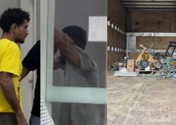 Envolvidos no furto de materiais de construção na UBS são presos em Manaus