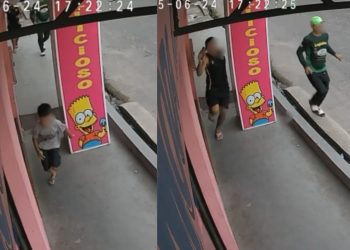 Vídeo moradores correndo durante assassinato de ‘Baixinho’ no Novo Israel