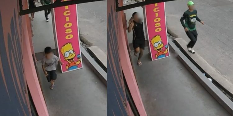 Vídeo moradores correndo durante assassinato de ‘Baixinho’ no Novo Israel