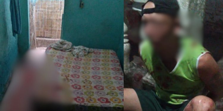 Ao flagrar a esposa na cama com o melhor amigo, homem tenta matá-la a facadas em Manaus