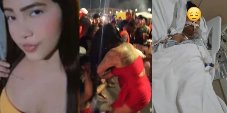 Família confirma que jovem agredida em adega saiu da UTI após uma semana em coma