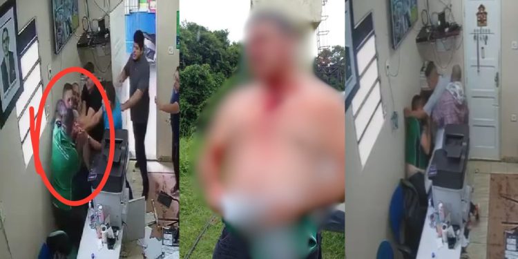 diretor esfaqueado por professor tranquiliza amigos em Manacapuru