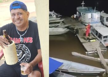 Mergulhadores iniciam buscas para encontrar homem que caiu no rio em Itacoatiara