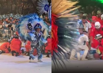 Membro do Conselho de Arte do Caprichoso desmaia durante apresentação em Parintins