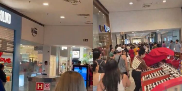 Pânico no Amazonas Shopping: Joalheria é alvo de assalto e deixa população assustada