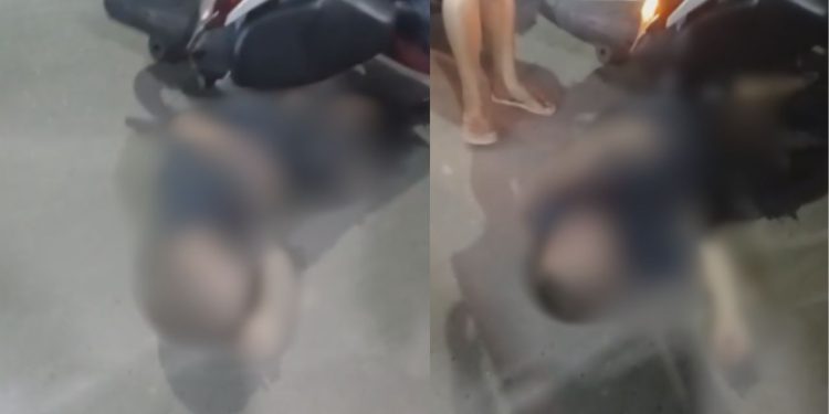 Na garupa da moto do cunhado, menino de 13 anos leva tiro no peito em Coari