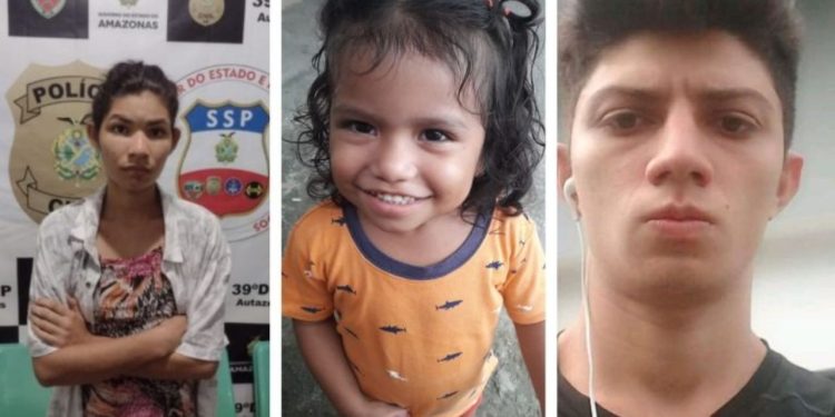 Casal que bateu em menina de 2 anos até a morte em Manaus recebe mais de 30 anos de prisão
