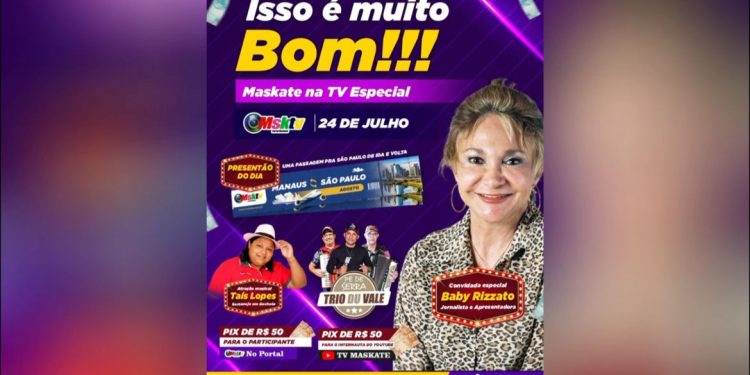 ✈️Passagens aéreas e muita música hoje, no Maskate na Tv