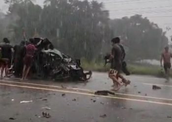 Acidente deixa feridos na AM-070. Veja o vídeo