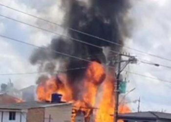 Botijão de gás explode e criança morre em incêndio