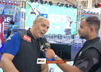 Começa a abertura dos Jogos Escolares do Amazonas! Um show de talento, energia e espírito esportivo toma conta da arena!