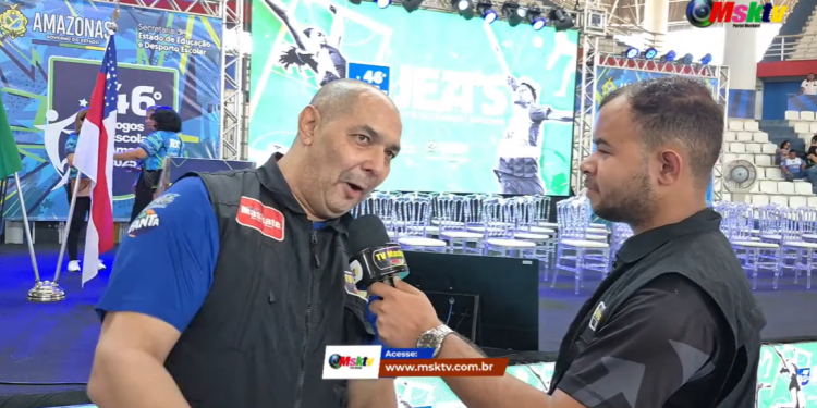 Começa a abertura dos Jogos Escolares do Amazonas! Um show de talento, energia e espírito esportivo toma conta da arena!