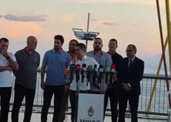 COLETIVA: Prefeito David Almeida apresenta novas viaturas blindadas da corporação