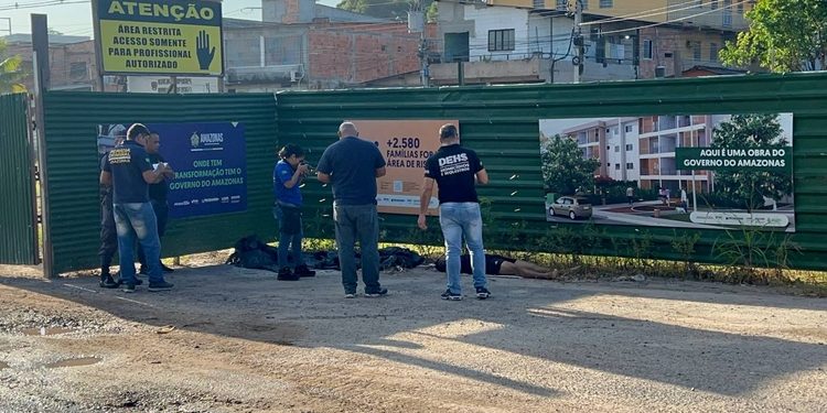 Corpo é encontrado com marcas de sangue na cabeça no Japiim