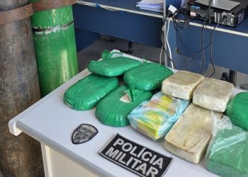 Escondeu cocaína e foi preso