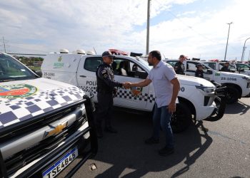 Governador Wilson Lima entrega mais de 360 novas viaturas para reforço da segurança na capital