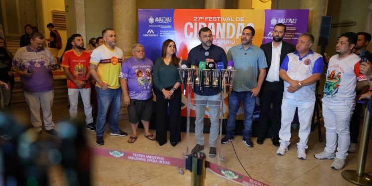 Governador Wilson Lima lança Festival de Cirandas 2025 com investimento recorde e expectativa de geração de 1 mil empregos