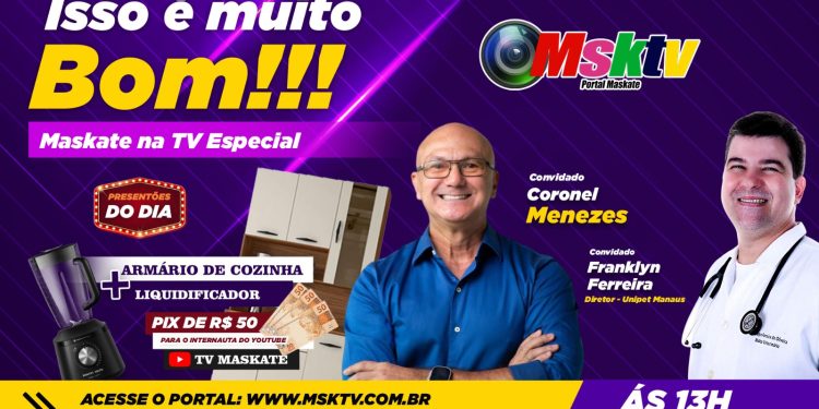 Sexta premiada no Maskate na TV com presentão e grandes convidados