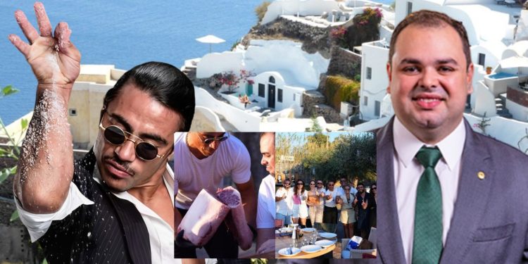 Na terra de Zeus e Dionísio comendo pitéu de ouro