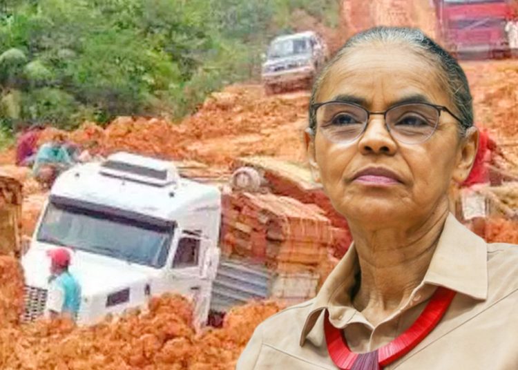 Marina chega em Manaus em meio a críticas sobre BR-319
