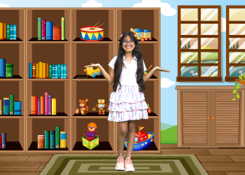 Teatrinho Infantil: Você sabe o que é Biblioteca?