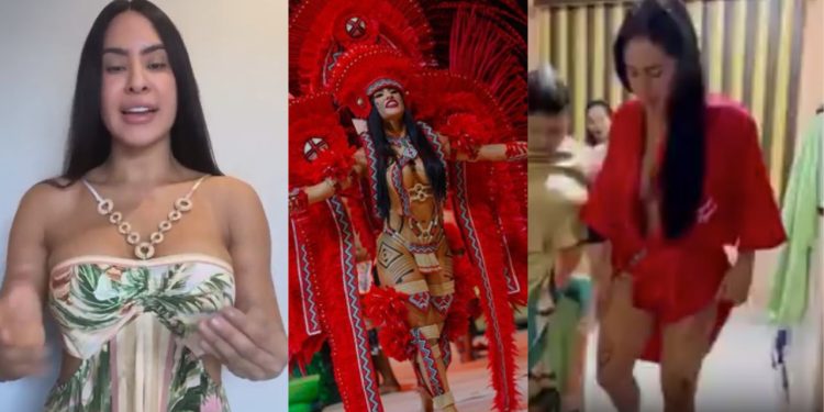 Vídeo: Isabelle Nogueira quase foi substituída no último dia do Festival de Parintins após lesão