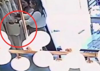 Vídeo: Vereadora é presa após ser flagrada furtando roupas em lojas