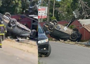 Moradores do Tarumã-Açu ficam sem energia após caminhonete derrubar poste