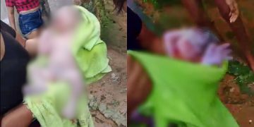 Vídeo mostra recém-nascido que foi jogado do barranco pela mãe no Mauazinho
