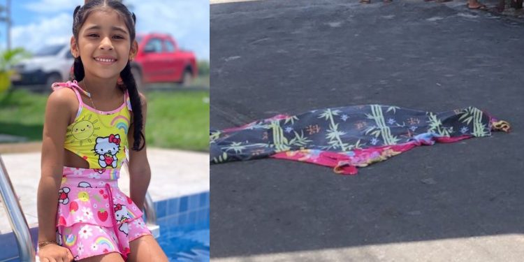 Garotinha de 6 anos que morreu atropelada na Compensa tinha ido comprar pão